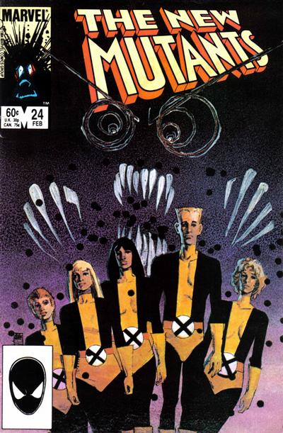The New Mutants 1983 #24 Direct ed. - 6.0 - $2.50