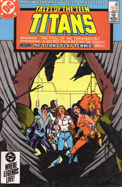 Tales of the Teen Titans 1984 #53 Direct ed. - back issue - $3.25