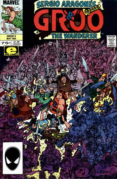 Sergio Aragonés Groo the Wanderer 1985 #3 Direct ed. - back issue - $2.75