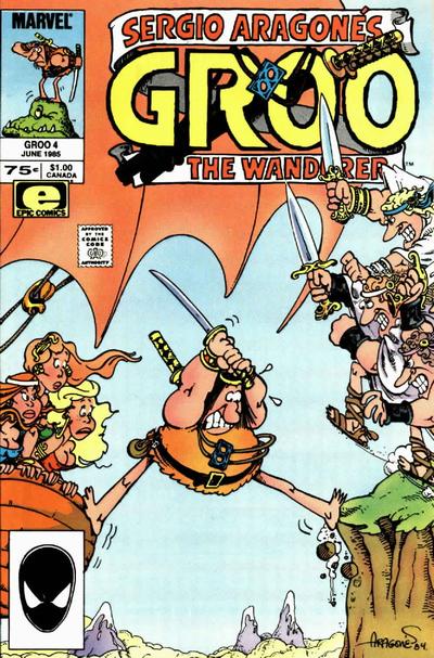 Sergio Aragonés Groo the Wanderer 1985 #4 Direct ed. - back issue - $2.00