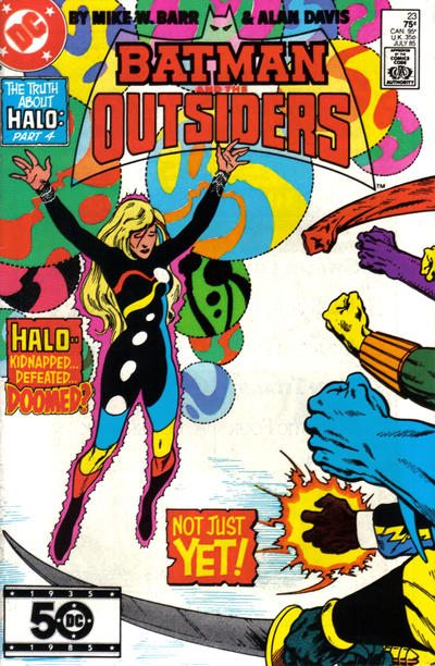 Batman and the Outsiders 1983 #23 Direct ed. - back issue - $3.25