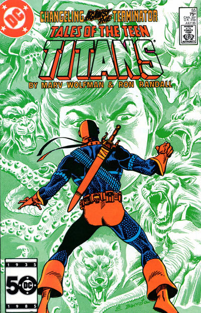 Tales of the Teen Titans 1984 #55 Direct ed. - back issue - $2.00