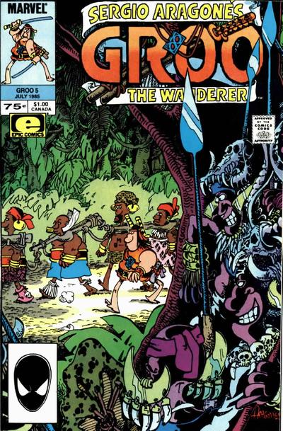Sergio Aragonés Groo the Wanderer 1985 #5 Direct ed. - back issue - $2.50
