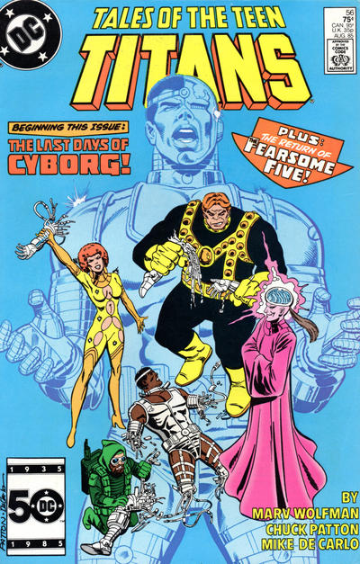 Tales of the Teen Titans 1984 #56 Direct ed. - back issue - $2.25