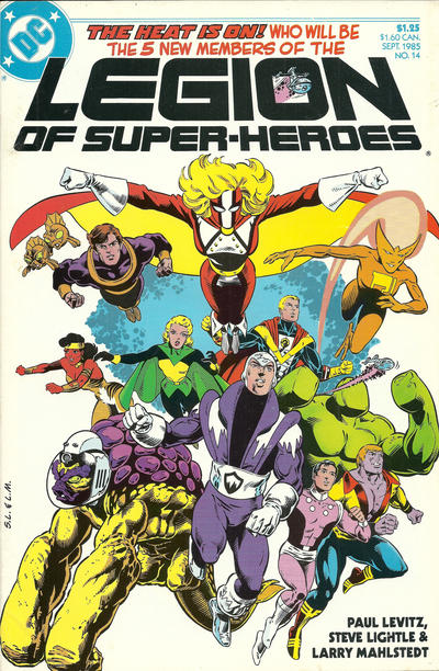 Legion of Super-Heroes 1984 #14 - back issue - $3.00