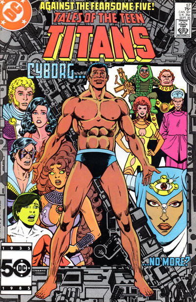 Tales of the Teen Titans 1984 #57 Direct ed. - back issue - $1.25