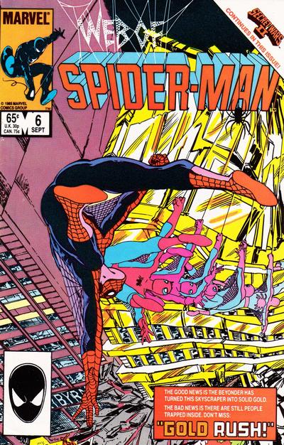 Web of Spider-Man 1985 #6 Direct ed. - back issue - $4.50