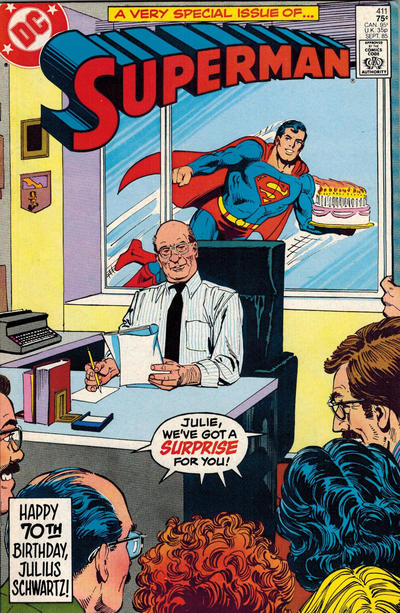 Superman 1939 #411 Direct ed. - 7.0 - $5.00