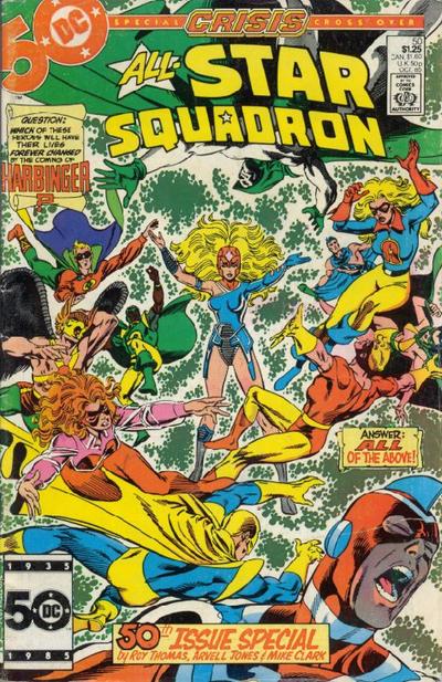 All-Star Squadron 1981 #50 Direct ed. - back issue - $3.00