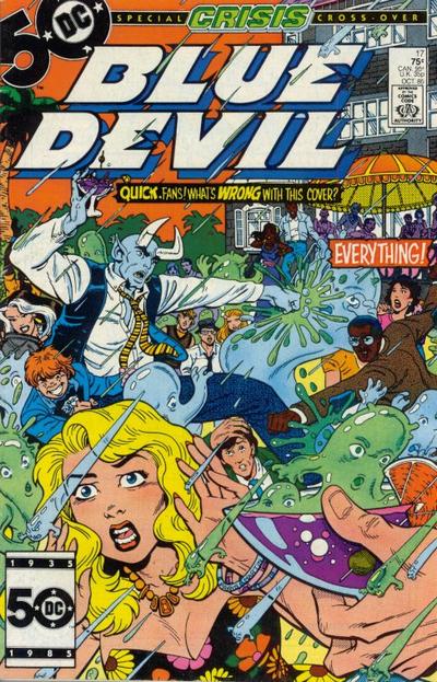 Blue Devil 1984 #17 Direct ed. - back issue - $3.00