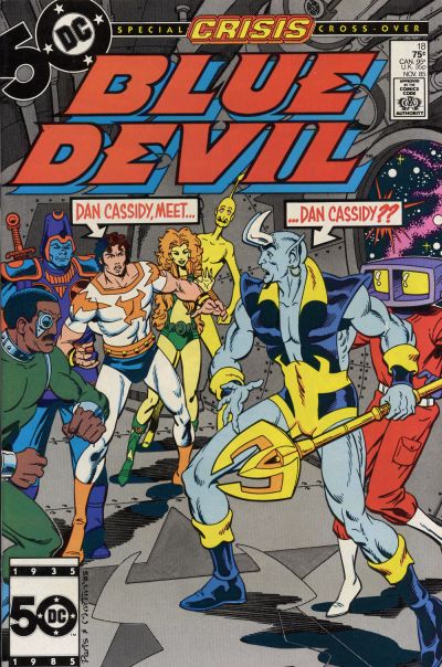 Blue Devil 1984 #18 Direct ed. - back issue - $3.00