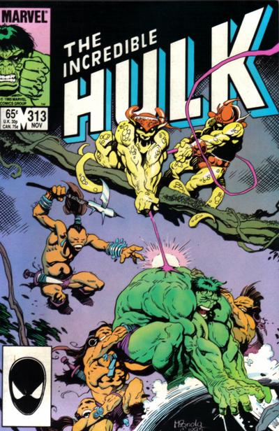The Incredible Hulk 1968 #313 Direct ed. - back issue - $2.25