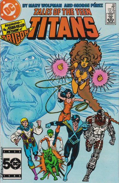 Tales of the Teen Titans 1984 #60 Direct ed. - back issue - $1.75