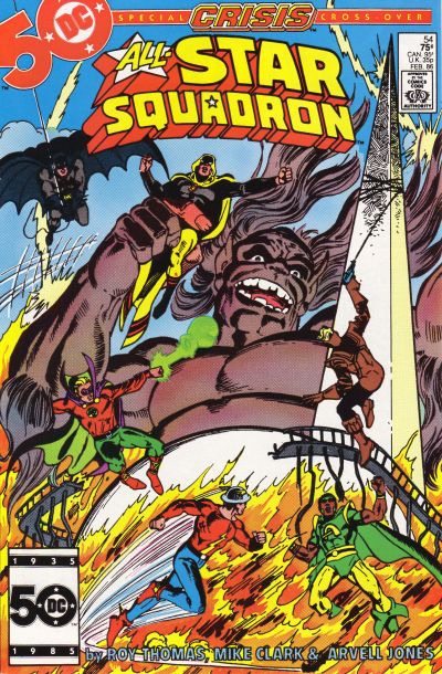 All-Star Squadron 1981 #54 Direct ed. - back issue - $3.00