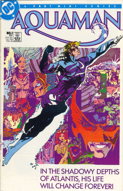 Aquaman 1986 #1 Direct ed. - back issue - $5.50