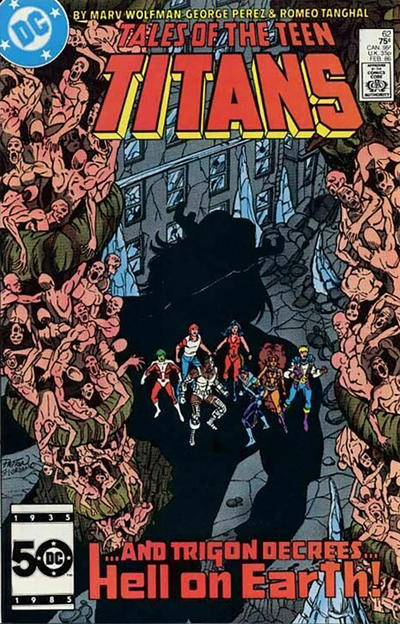 Tales of the Teen Titans 1984 #62 Direct ed. - back issue - $2.00