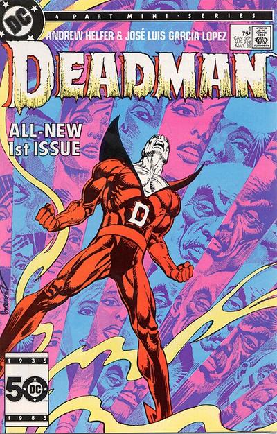 Deadman 1986 #1 Direct ed. - back issue - $5.00