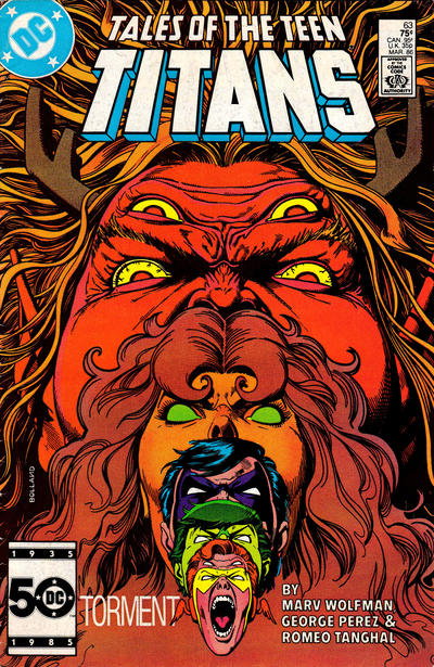 Tales of the Teen Titans 1984 #63 Direct ed. - back issue - $1.75