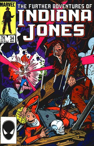 The Further Adventures of Indiana Jones 1983 #34 Direct ed. - back issue - $4.00