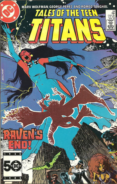 Tales of the Teen Titans 1984 #64 Direct ed. - back issue - $1.50