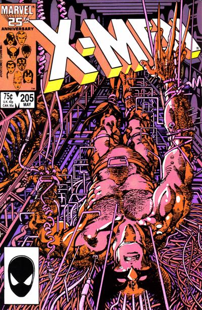 The Uncanny X-Men 1981 #205 Direct ed. - 4.5 - $6.75