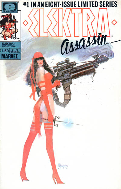 Elektra: Assassin 1986 #1 - 8.0 - $8.00