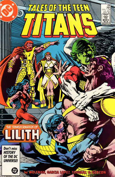 Tales of the Teen Titans 1984 #69 Direct ed. - back issue - $2.00