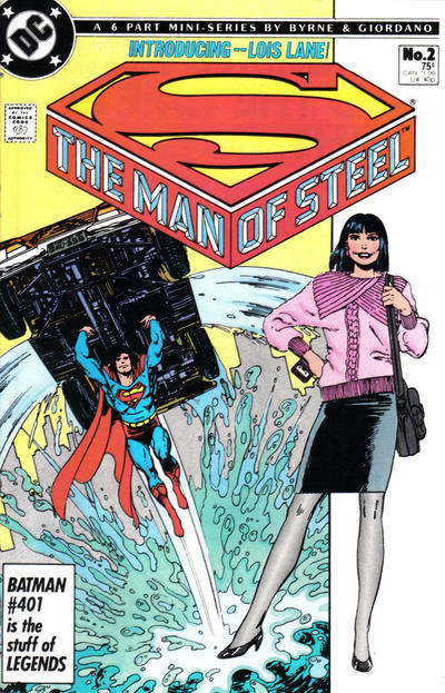 The Man of Steel 1986 #2 Direct ed. - 5.5 - $5.00