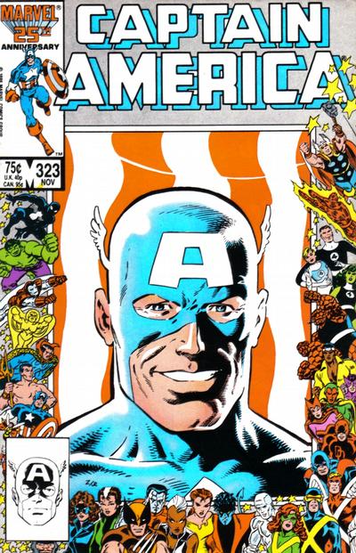 Captain America 1968 #323 Direct ed. - 7.0 - $19.50