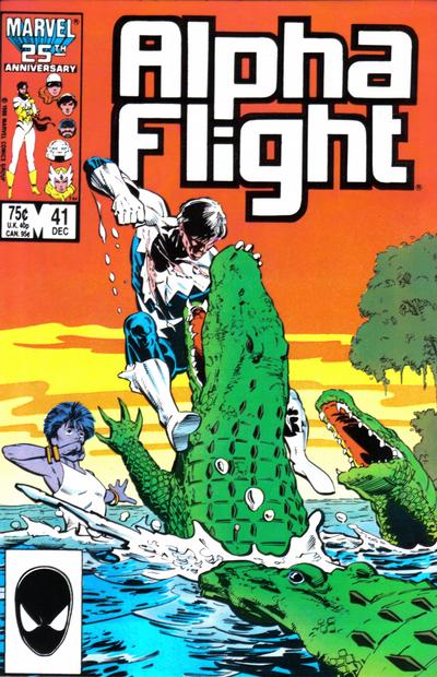 Alpha Flight 1983 #41 Direct ed. - back issue - $2.75