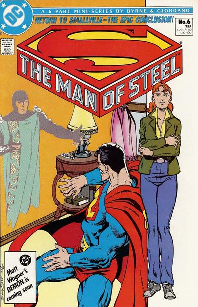 The Man of Steel 1986 #6 Direct ed. - 4.5 - $3.50