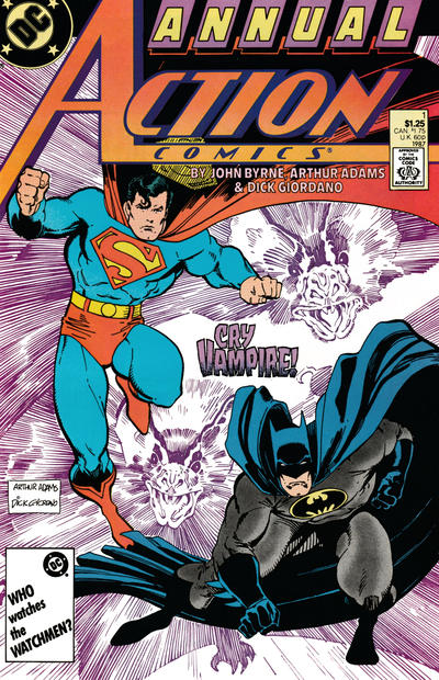 Action Comics Annual 1987 #1 Direct ed. - back issue - $5.00