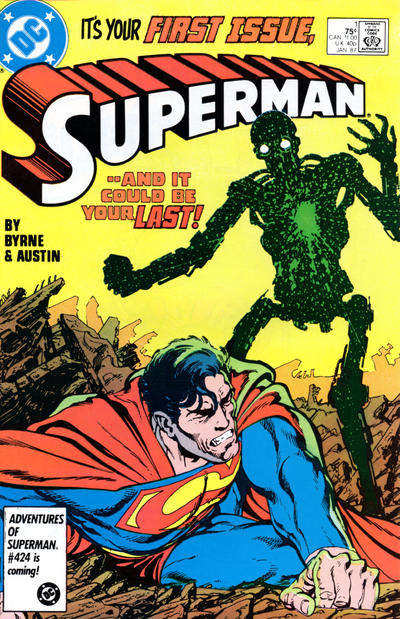 Superman 1987 #1 Direct ed. - 4.0 - $3.00