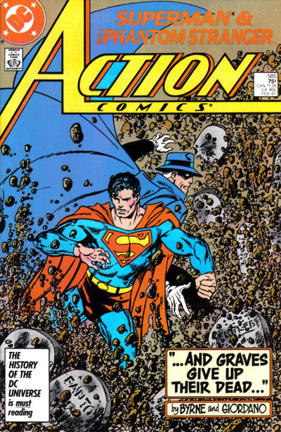 Action Comics 1938 #585 Direct ed. - back issue - $5.00