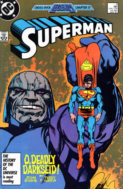 Superman 1987 #3 Direct ed. - back issue - $5.00