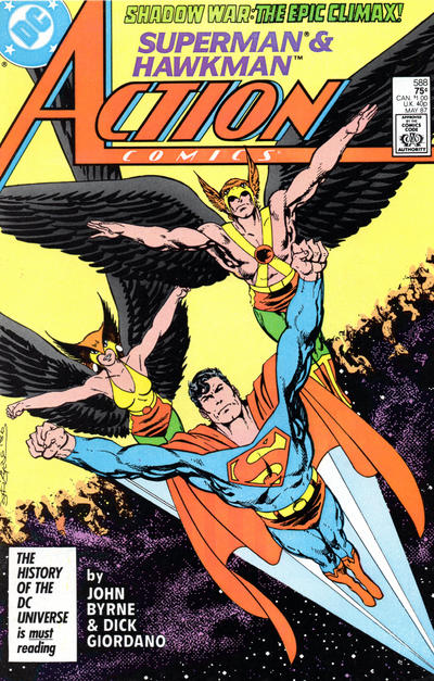 Action Comics 1938 #588 Direct ed. - back issue - $5.50