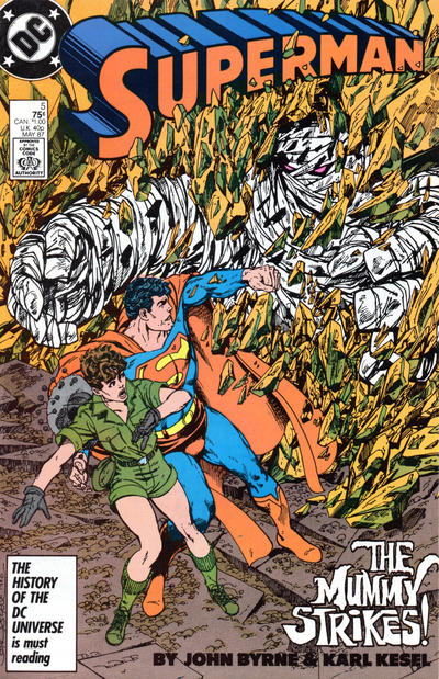 Superman 1987 #5 Direct ed. - back issue - $4.50