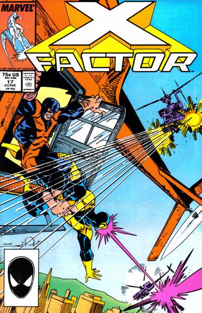X-Factor 1986 #17 Direct ed. - 4.0 - $2.00