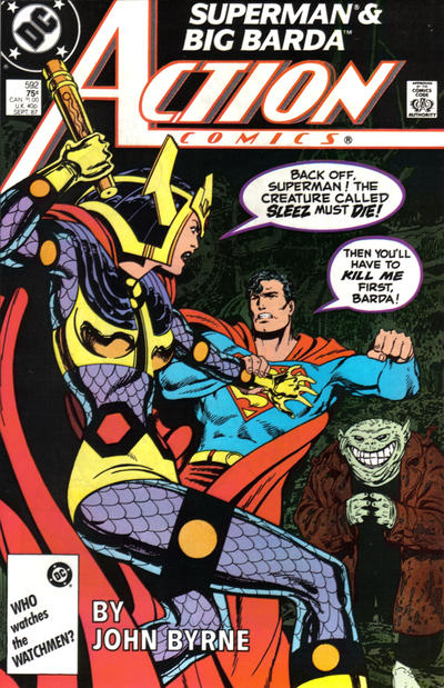 Action Comics 1938 #592 Direct ed. - back issue - $3.00