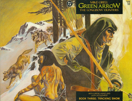 Green Arrow: The Longbow Hunters 1987 #3 - back issue - $4.75