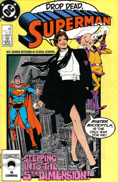 Superman 1987 #11 Direct ed. - back issue - $4.25