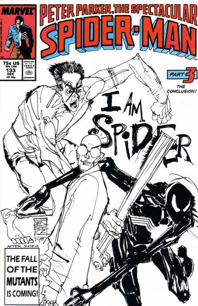 The Spectacular Spider-Man 1976 #133 Direct ed. - back issue - $4.00