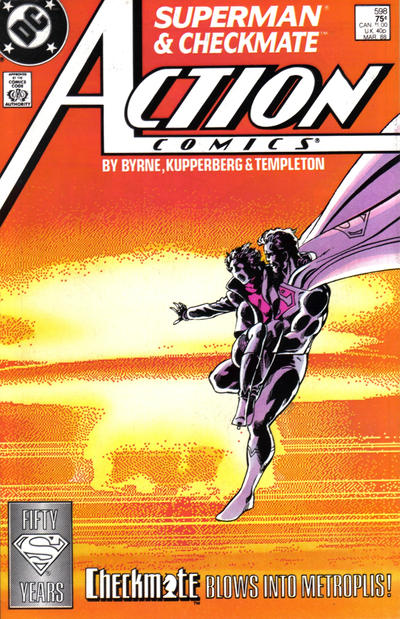 Action Comics 1938 #598 Direct ed. - back issue - $5.00