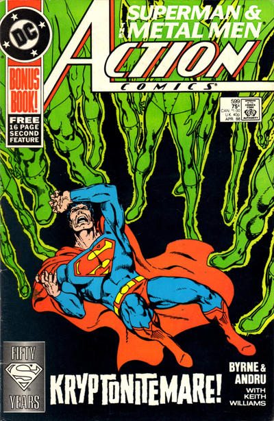 Action Comics 1938 #599 Direct ed. - back issue - $4.25