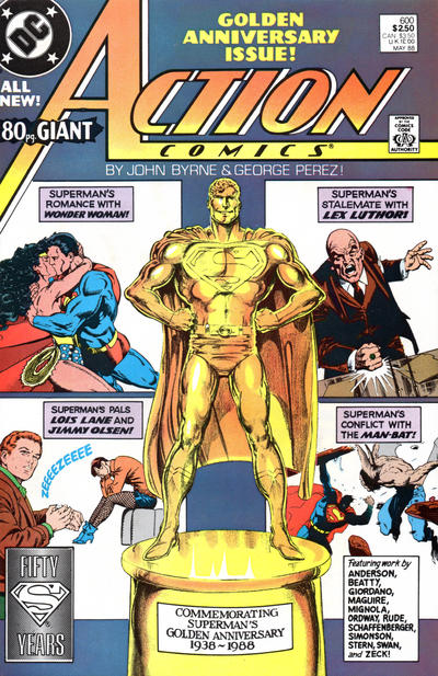 Action Comics 1938 #600 Direct ed. - back issue - $9.00