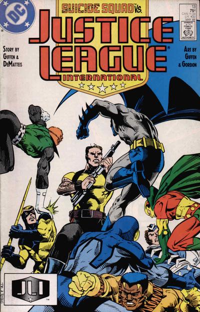 Justice League International 1987 #13 Direct ed. - back issue - $2.00