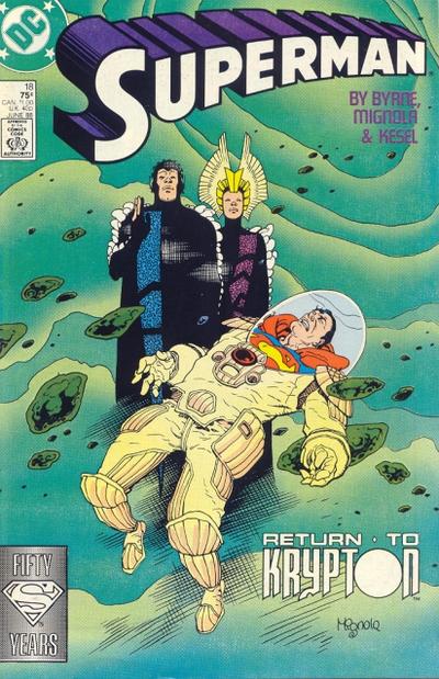 Superman 1987 #18 Direct ed. - back issue - $4.50