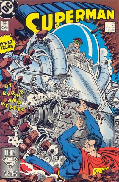 Superman 1987 #19 Direct ed. - back issue - $3.00