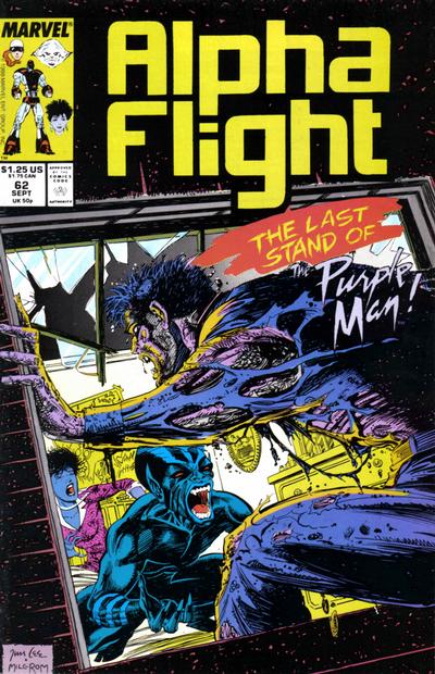 Alpha Flight 1983 #62 - back issue - $3.75