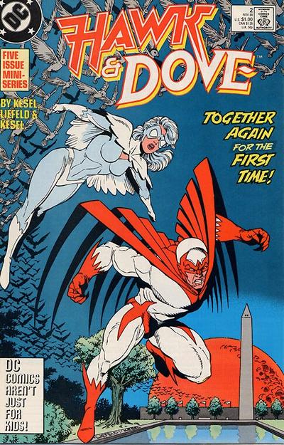 Hawk and Dove 1988 #2 Direct ed. - back issue - $4.25